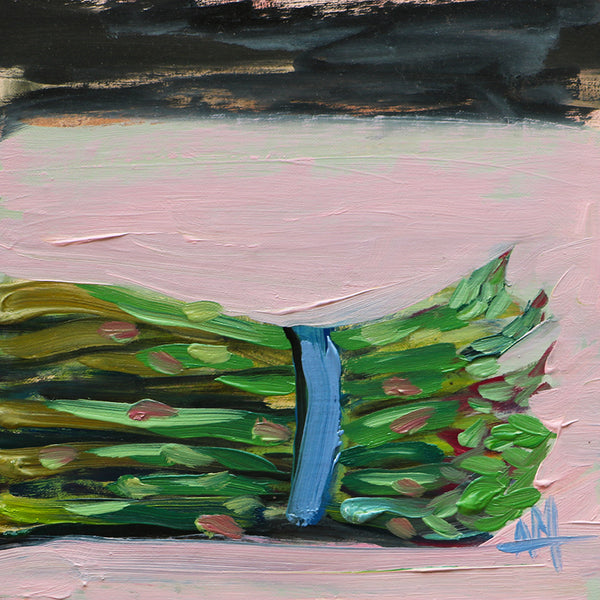Bunch of Asparagus Original Oil Painting Angela Moulton