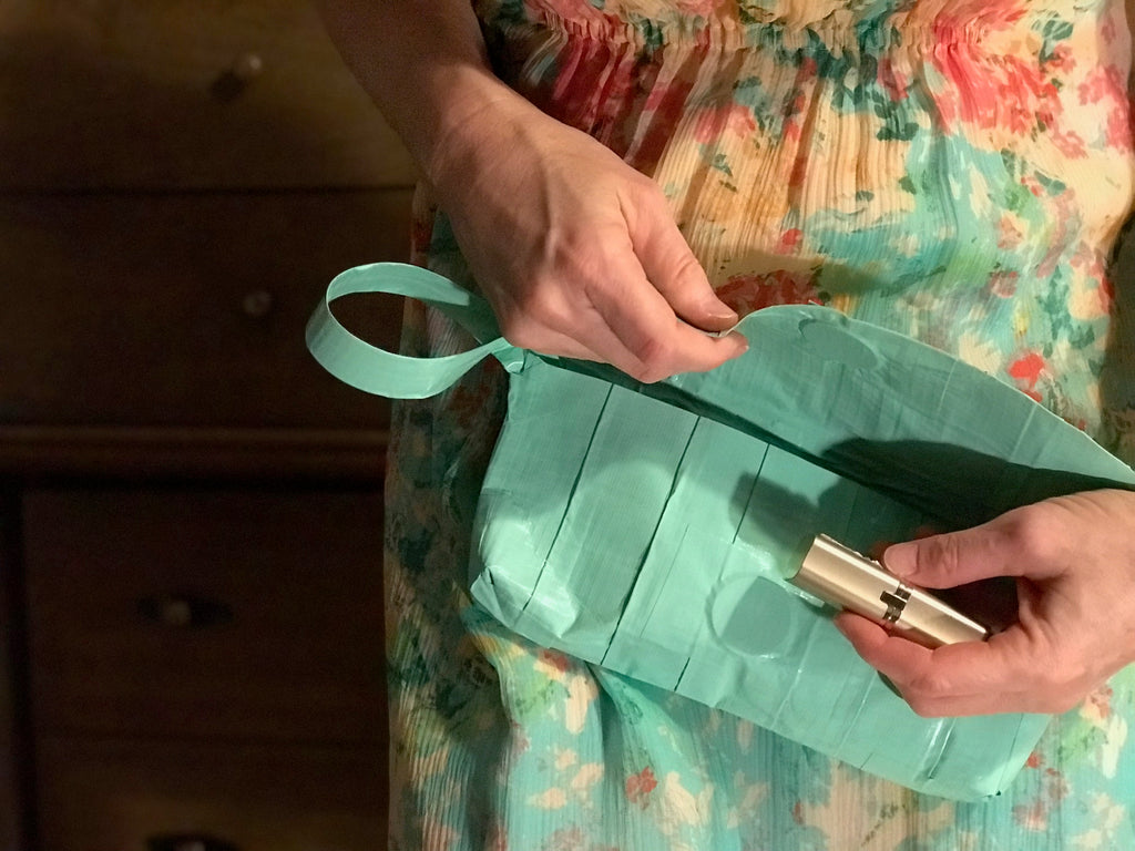 Hand Made Duct Tape Purse