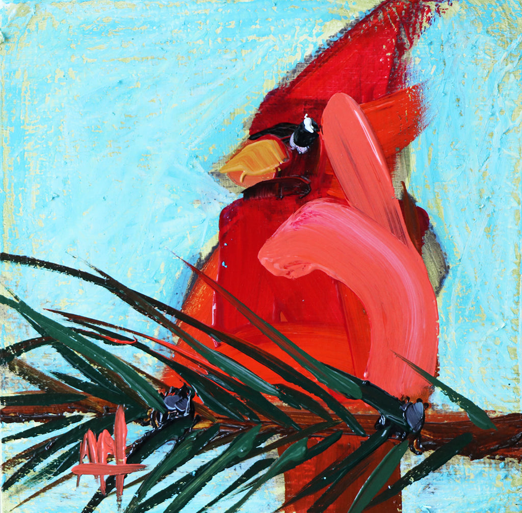 Five Minutes of Cardinal Paintings