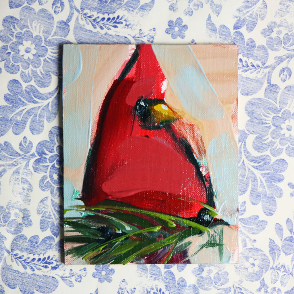 I Paint a Cardinal