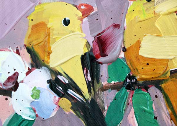 Painting Goldfinch