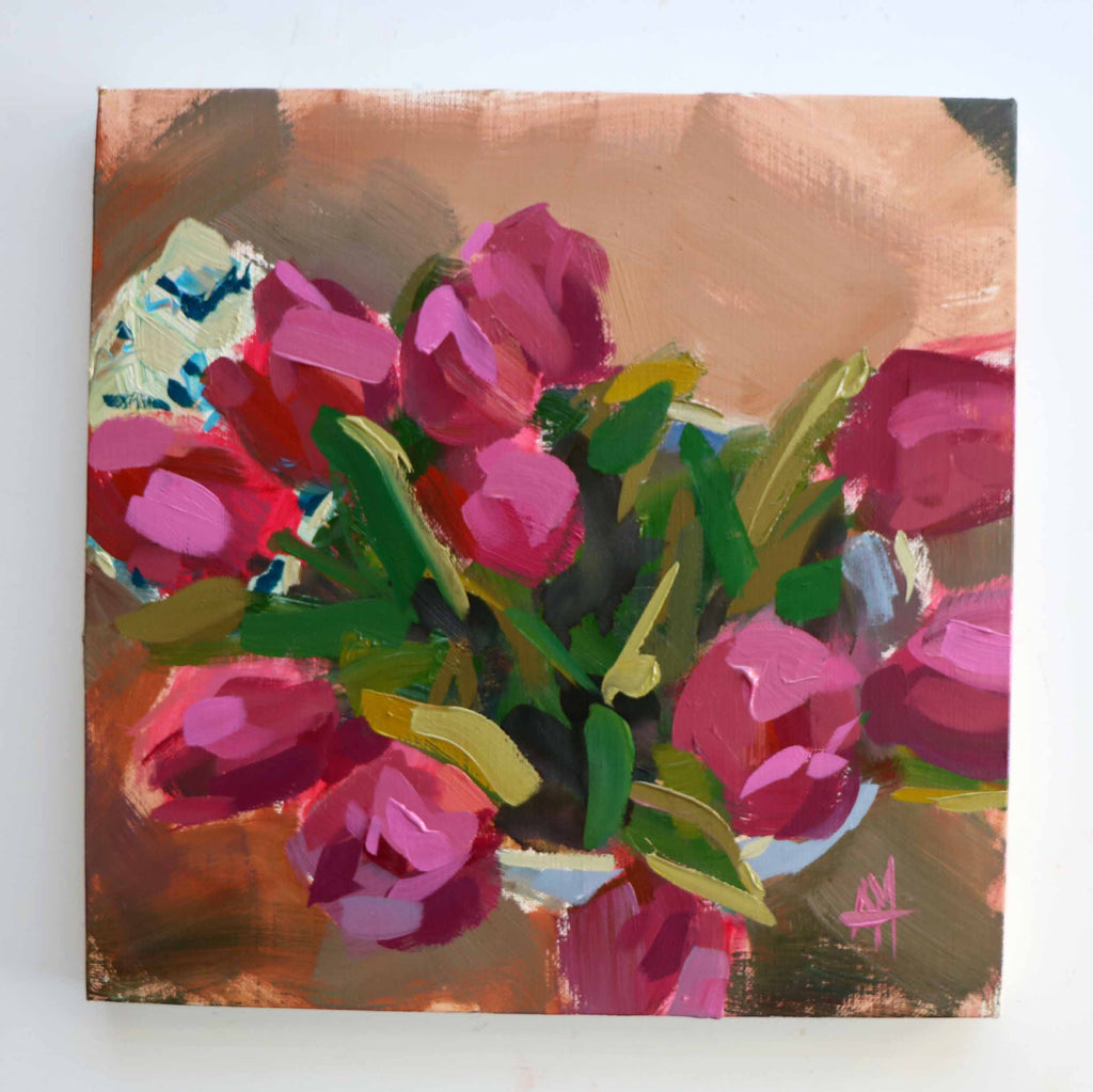 Watch Me Paint Pink Tulips