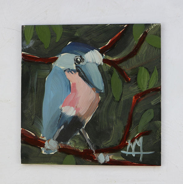 Blue Heron Original Painting by Angela Moulton