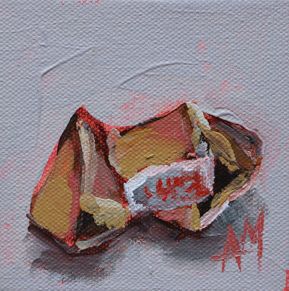 Fortune Cookies Original Painting by Angela Moulton