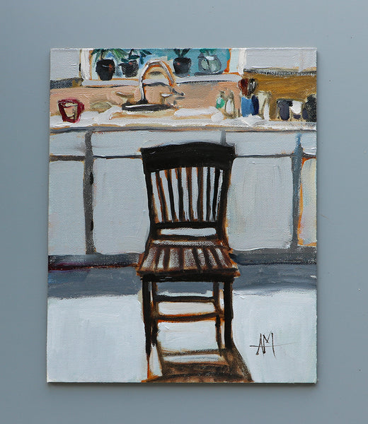 Kitchen Chair Original Oil Painting Angela Moulton
