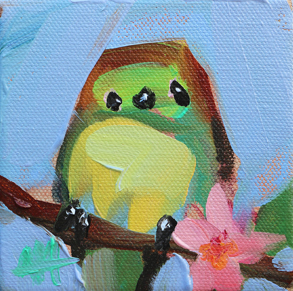 Motmot Original Painting by Angela Moulton