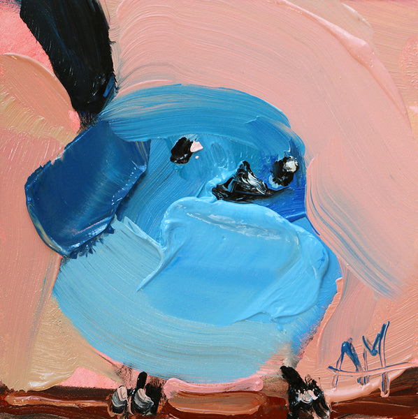 Mountain Bluebird no. 417 Original Oil Painting by Angela Moulton