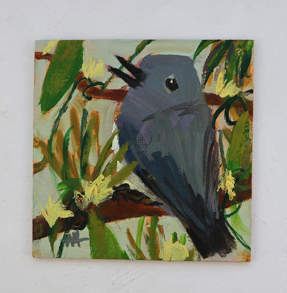 Tropical Kingbird Original Painting by Angela Moulton